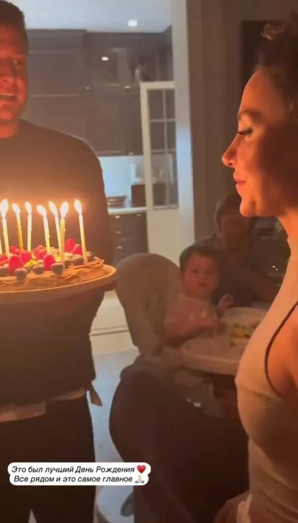 Зепюр Брутян опубликовала в честь дня рождения видео семейного вечера и показала сына