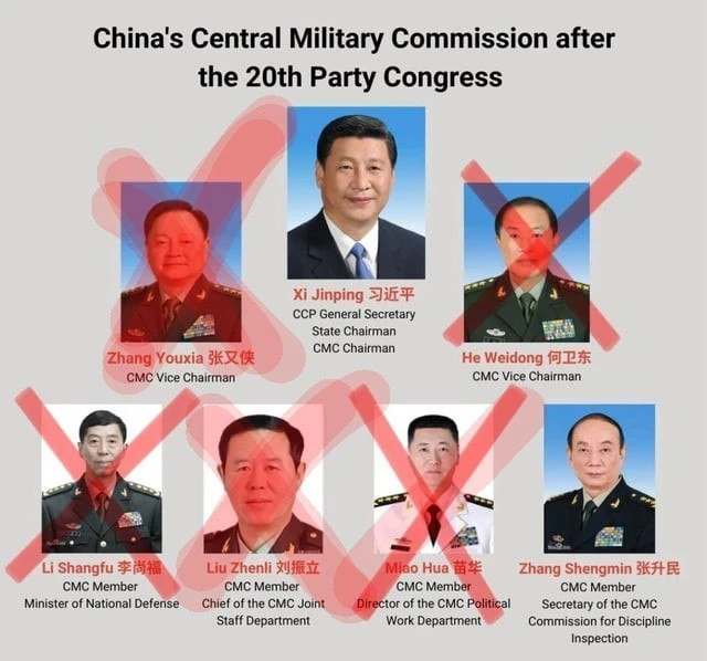 WSJ: Армию Китая всколыхнула масштабная чистка